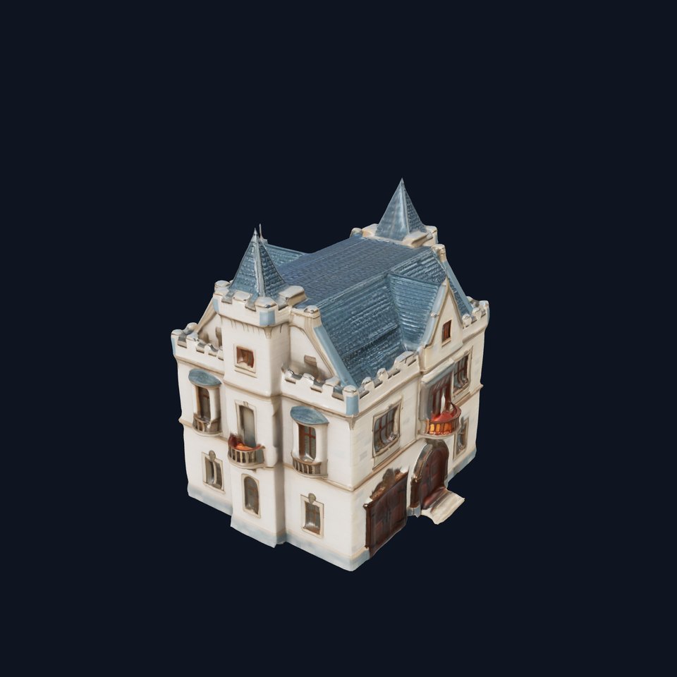 Gothic Castle Architecture Model Pack viewer poster