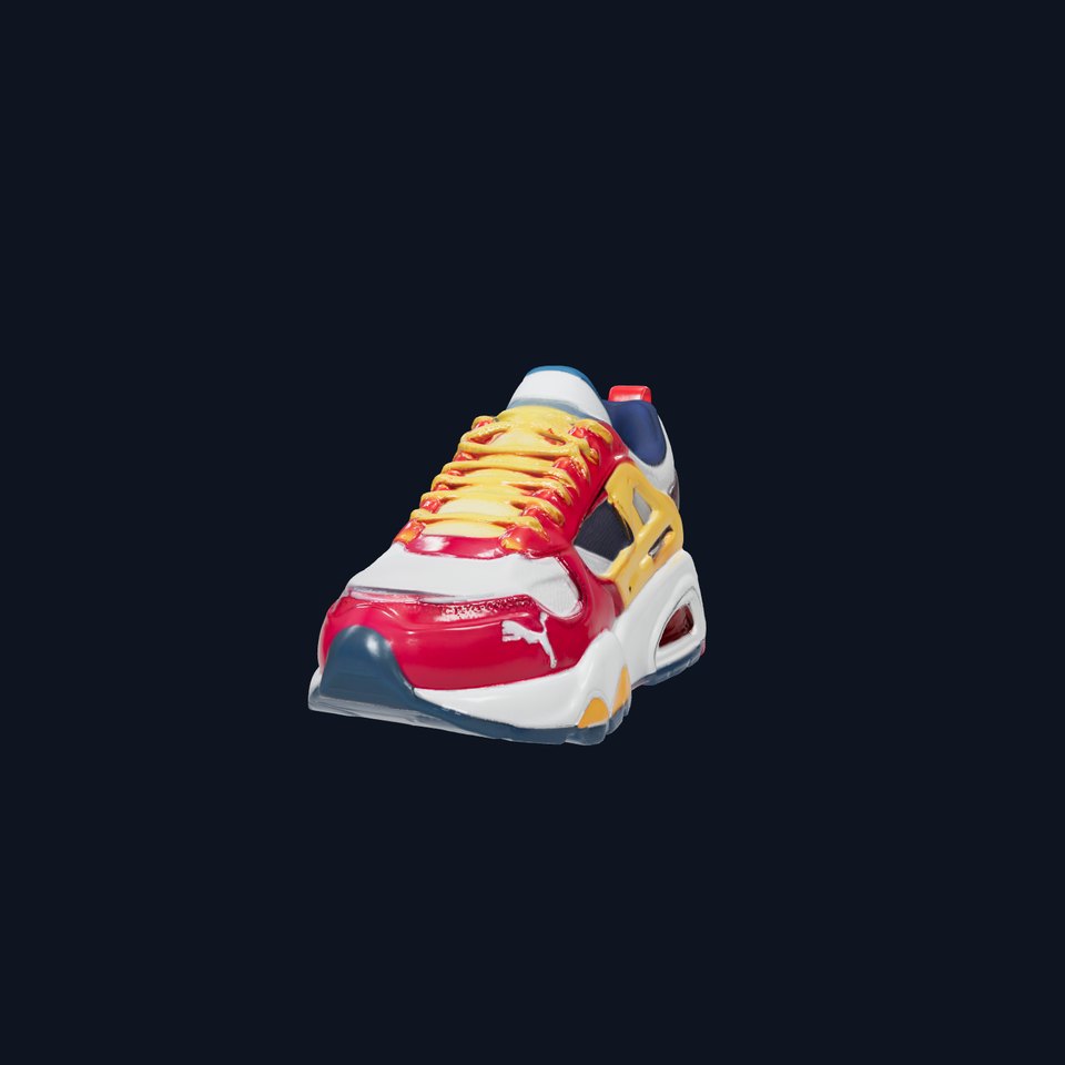 Vibrant Athletic Sneaker D Model Pack viewer poster