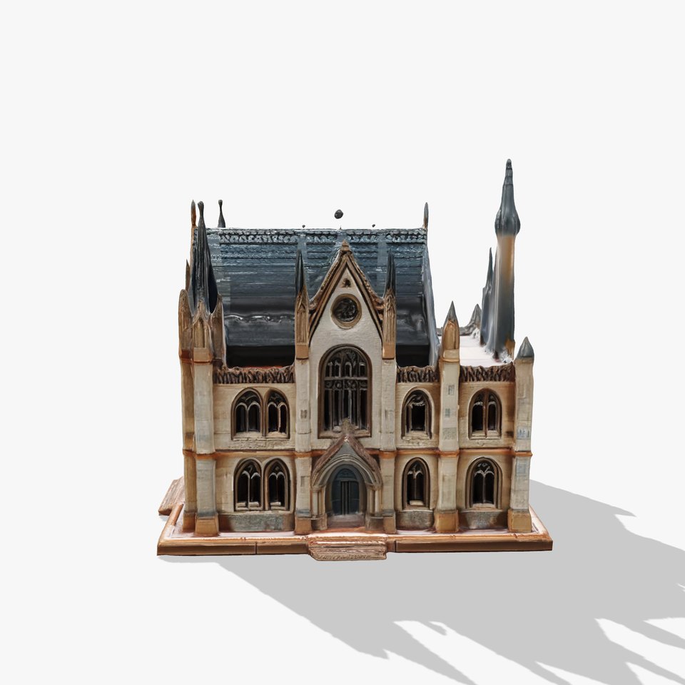 Gothic Cathedral Architecture Model Pack viewer poster