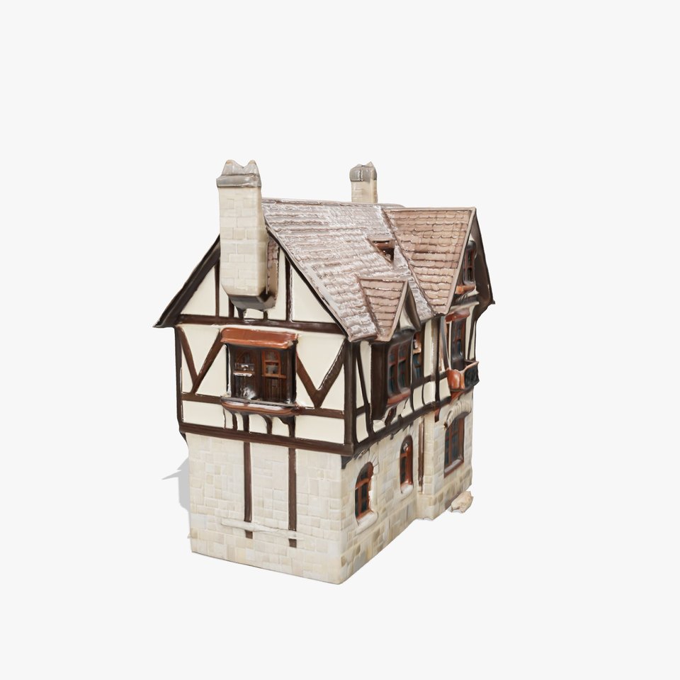 Vintage Tudor House D Model Pack viewer poster
