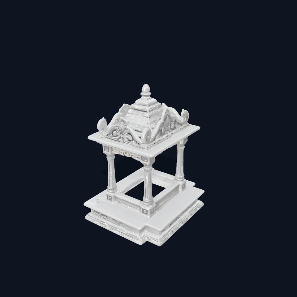 Ornate Stone Pavilion Model Pack viewer poster