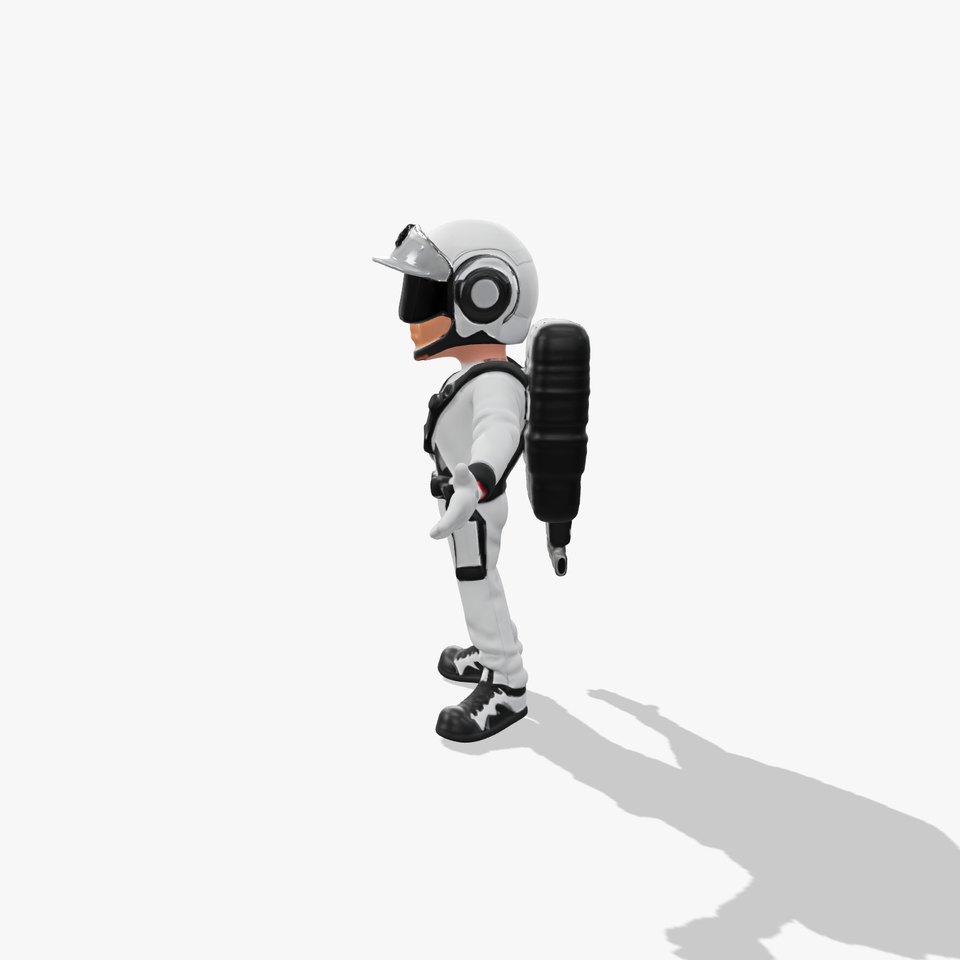 Astronaut Character Model Pack  Dynamic Space Explorer viewer poster