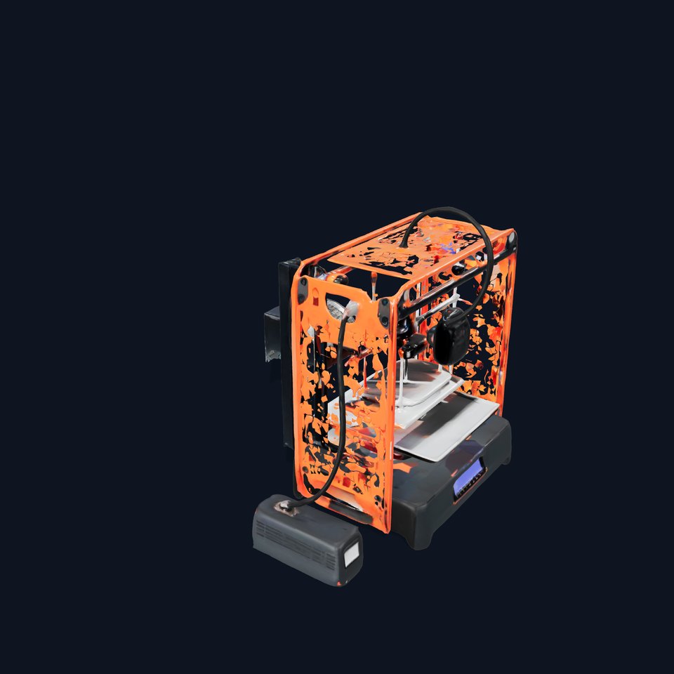 D Printer Industrial Design Model Pack viewer poster