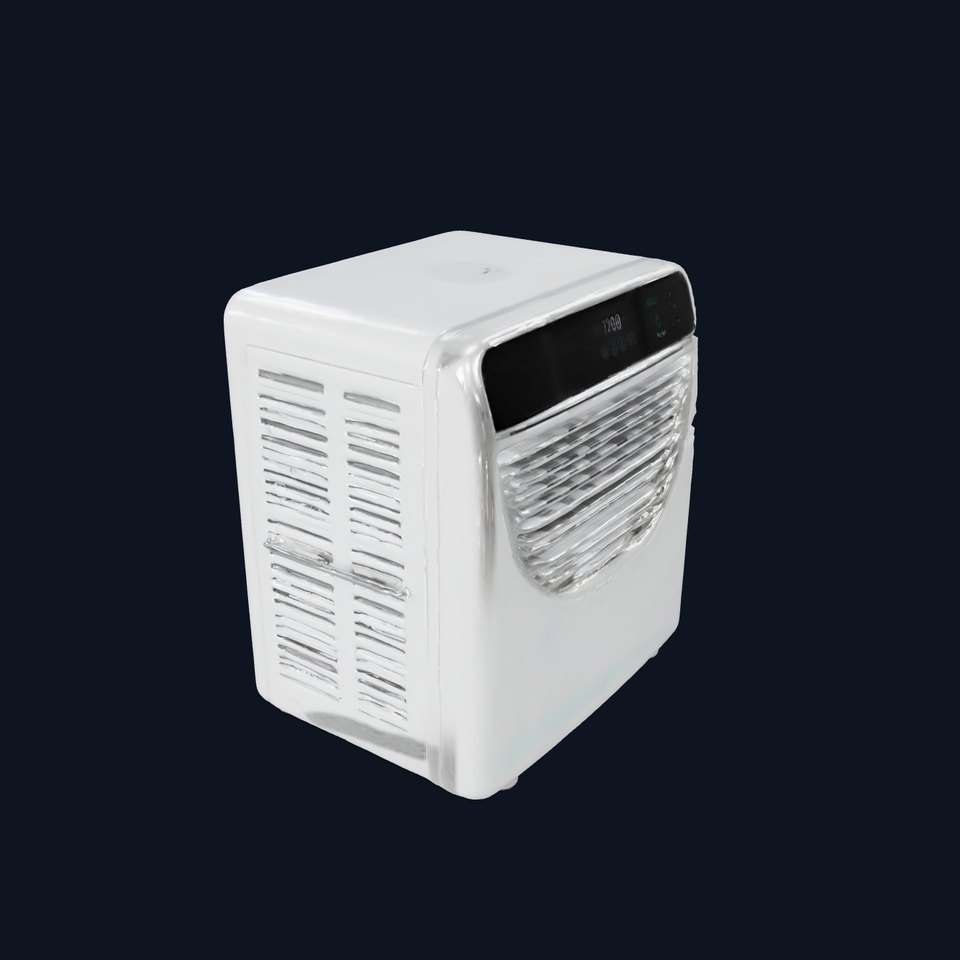 Portable Air Conditioner D Model Pack viewer poster