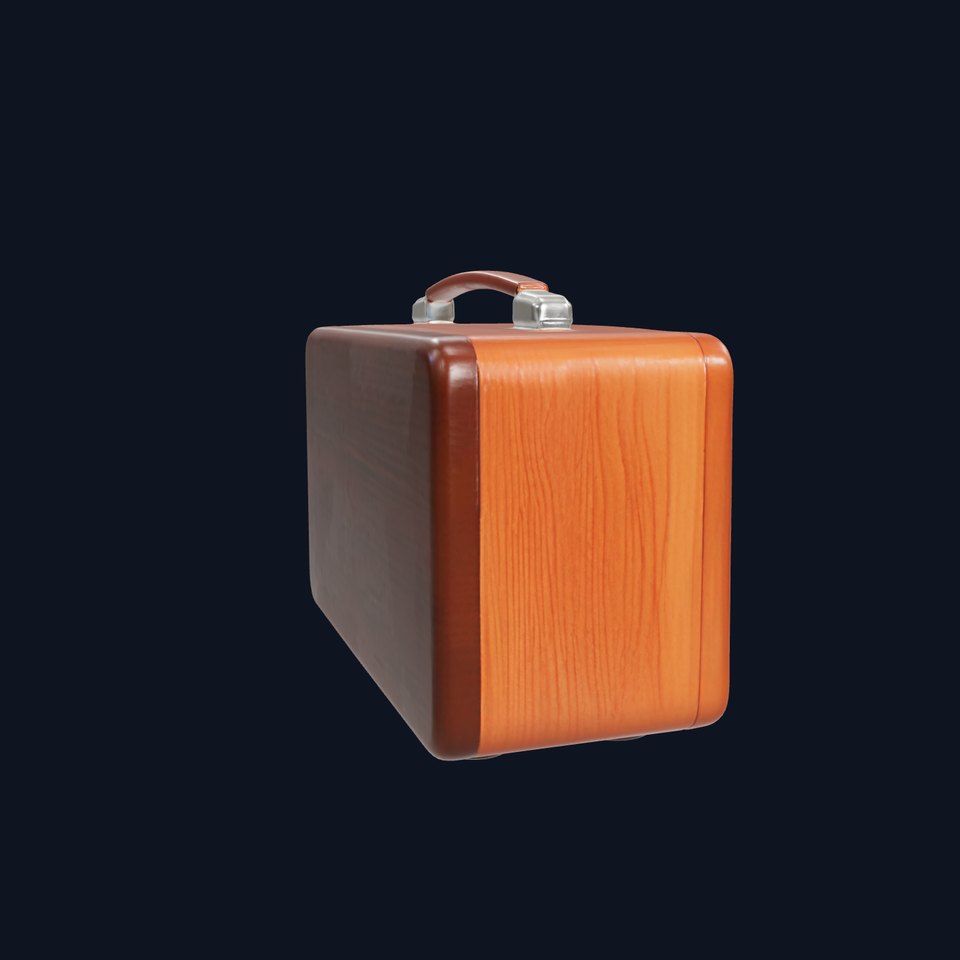 Vintage Radio Model Pack with Detailed Knobs and Grille viewer poster