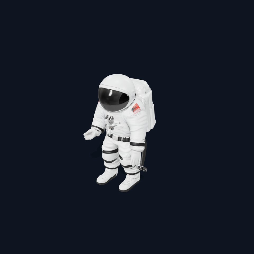 Astronaut Suit D Model Pack viewer poster