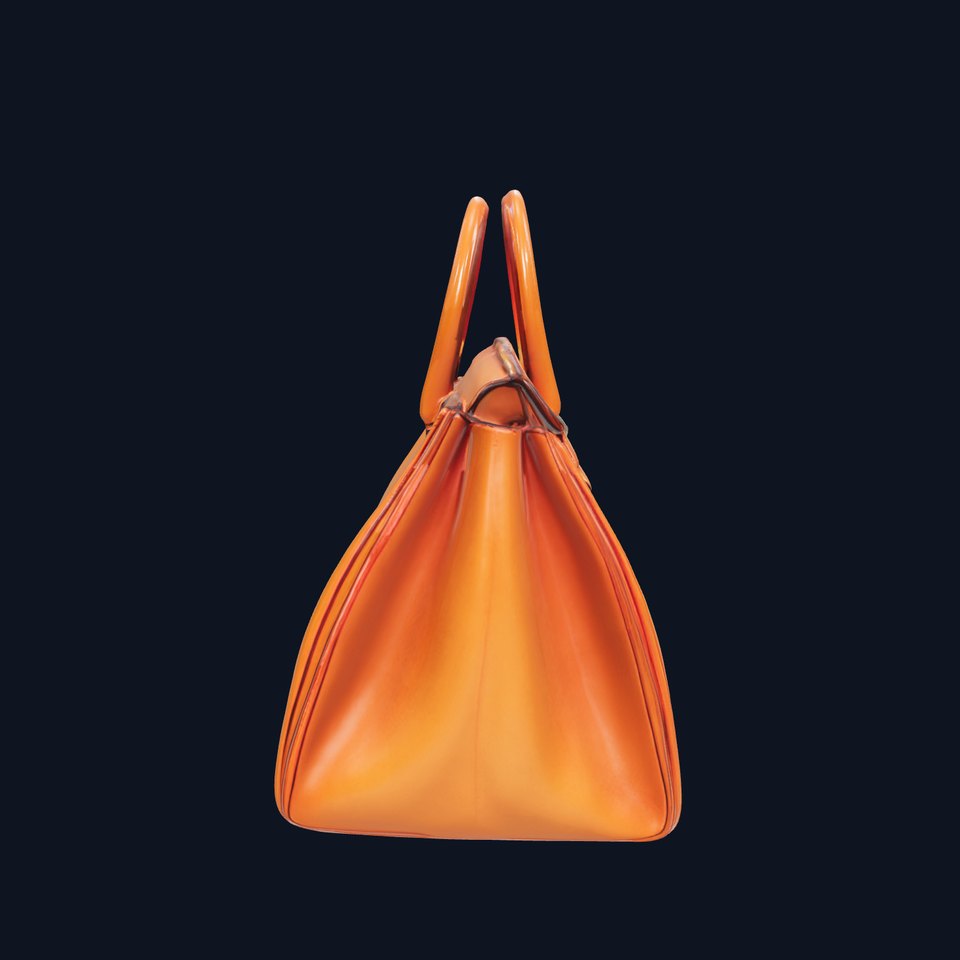 Luxurious Leather Handbag D Model Pack viewer poster