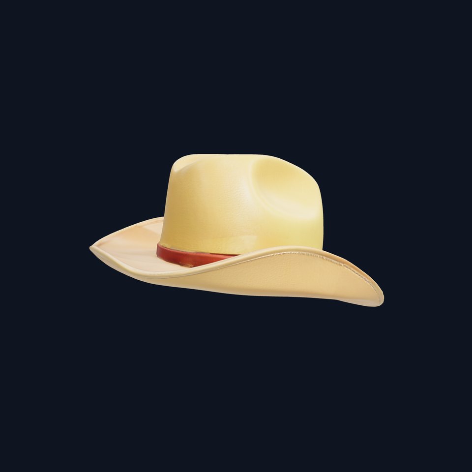 Cowboy Hat Model Pack  Premium PBR Textures Included viewer poster