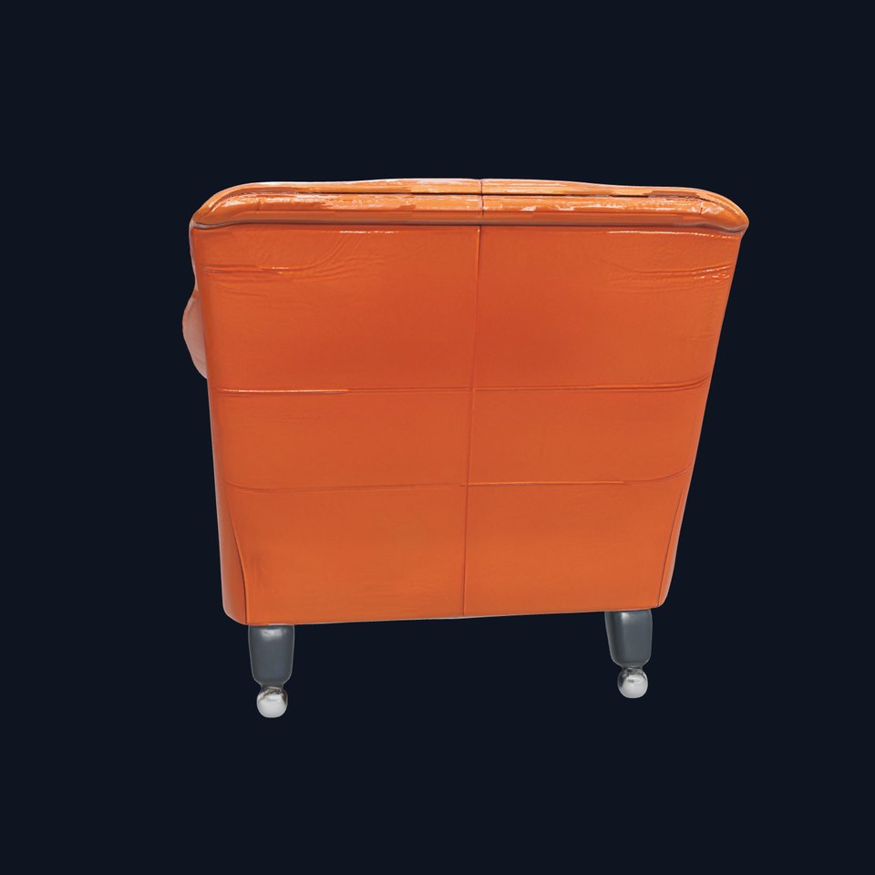 Elegant Leather Armchair Model Pack viewer poster