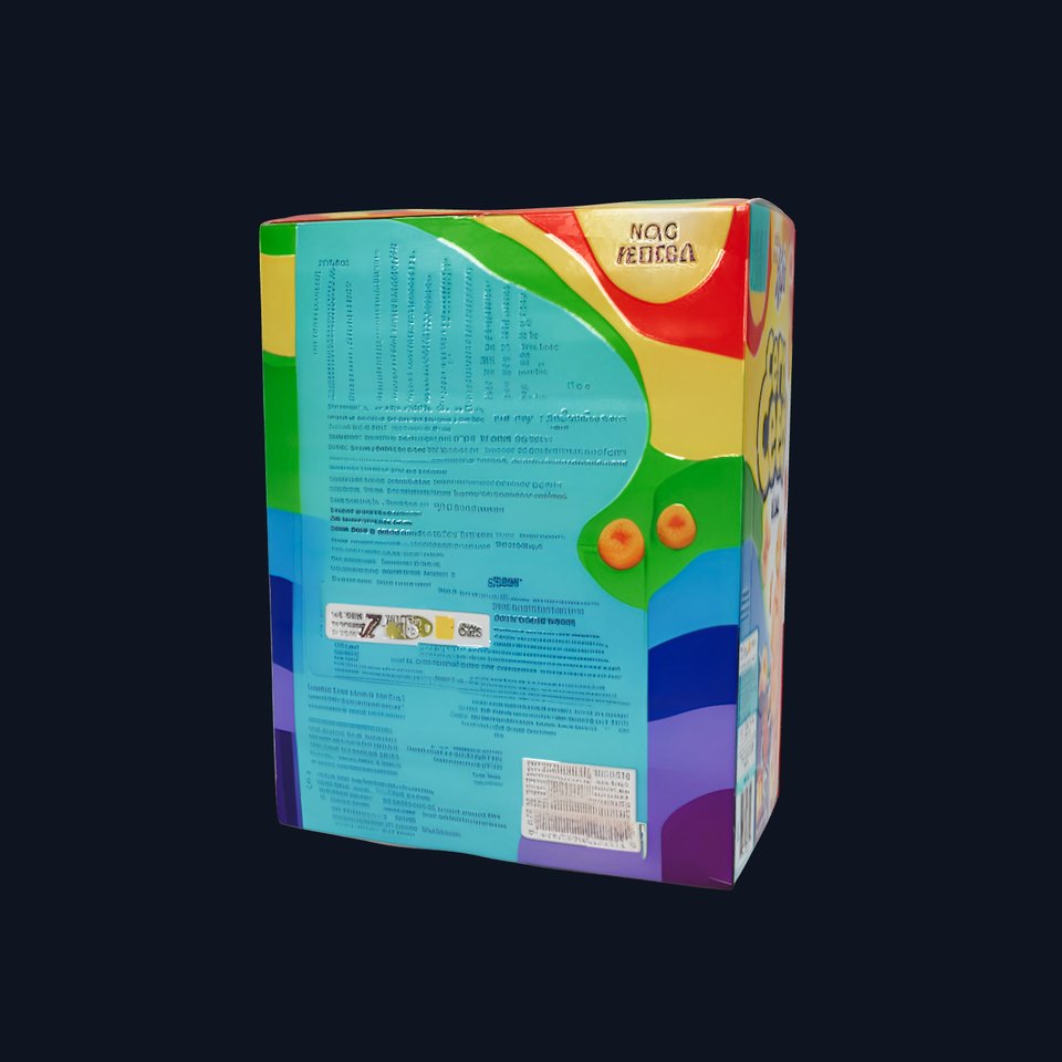 Colorful Cereal Box Model Pack viewer poster