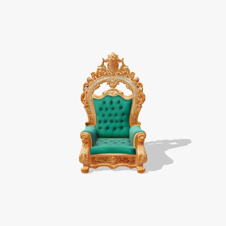 Royal Throne Chair Model Pack viewer poster