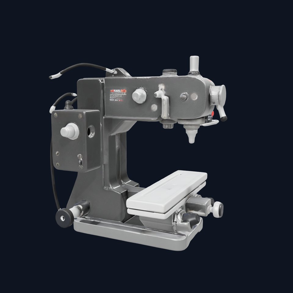 CNC Milling Machine Model Pack with Detailed Features viewer poster