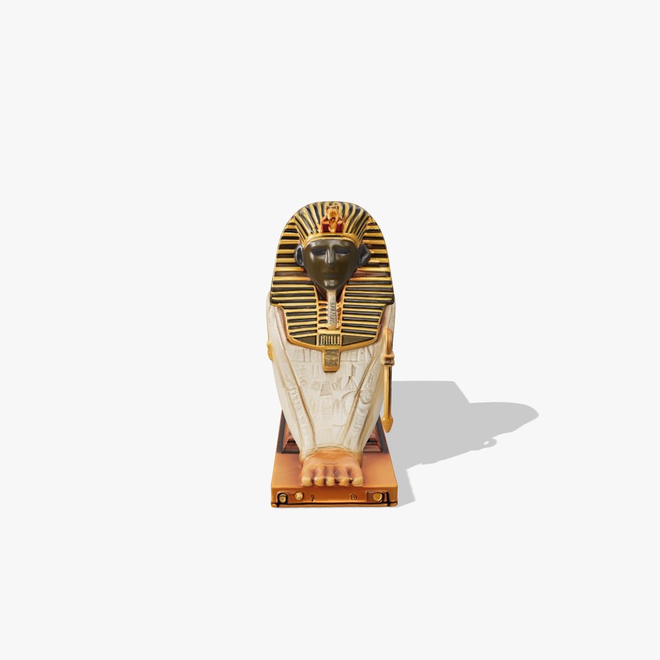 Egyptian Sphinx Sarcophagus Model Pack viewer poster