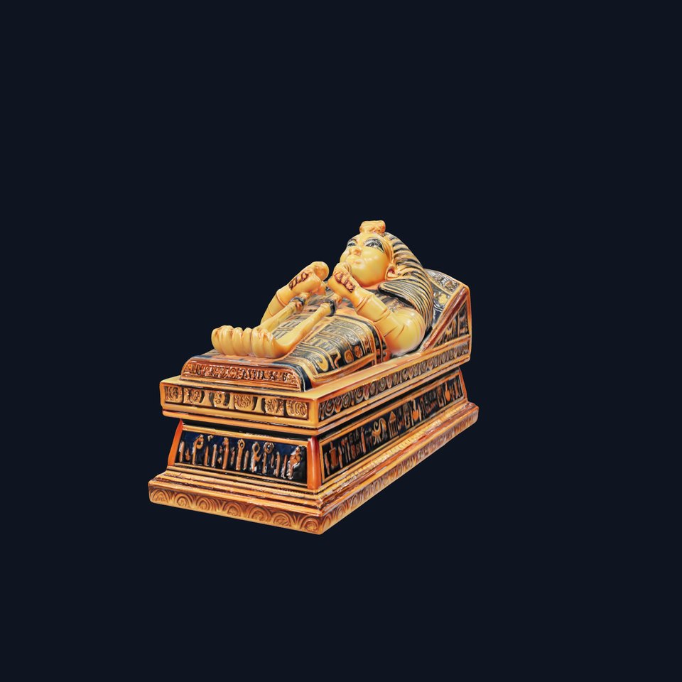 Ancient Egyptian Sarcophagus Model Pack viewer poster