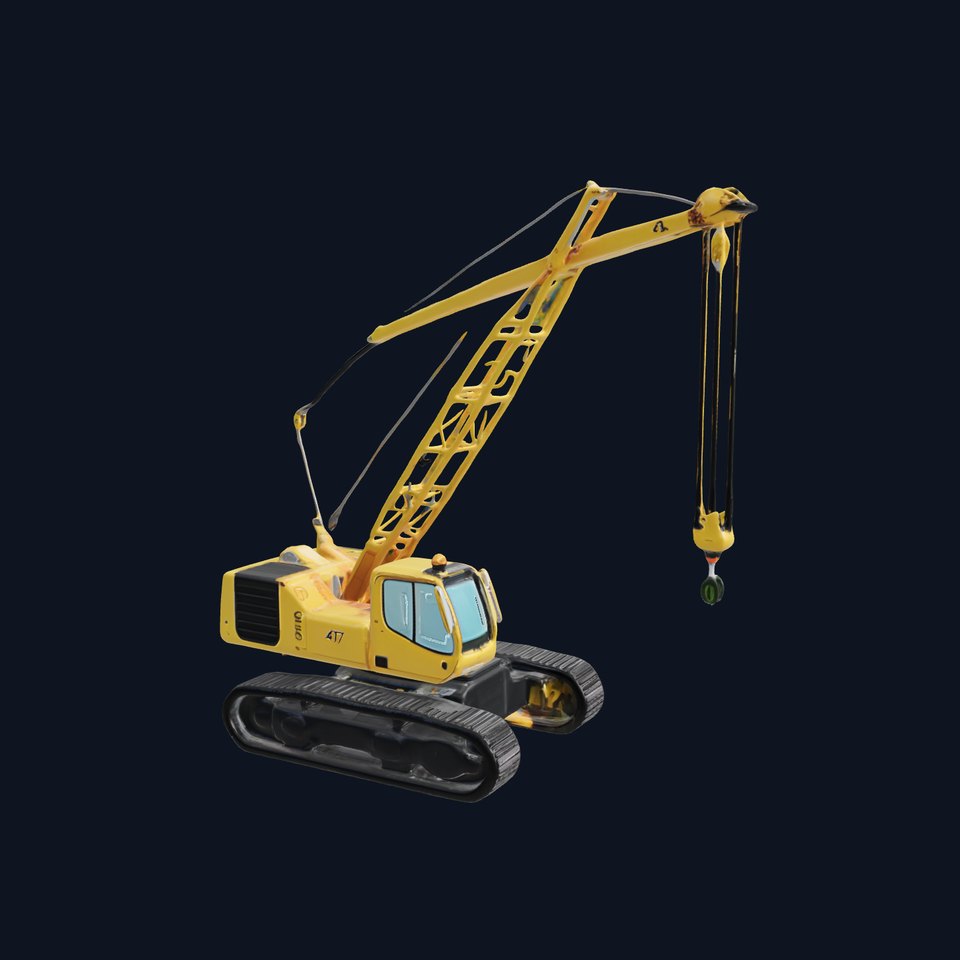 Construction Crane Model Pack with Detailed Textures viewer poster