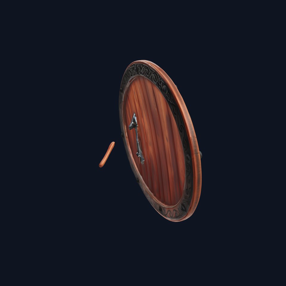 Medieval Round Shield Model Pack viewer poster