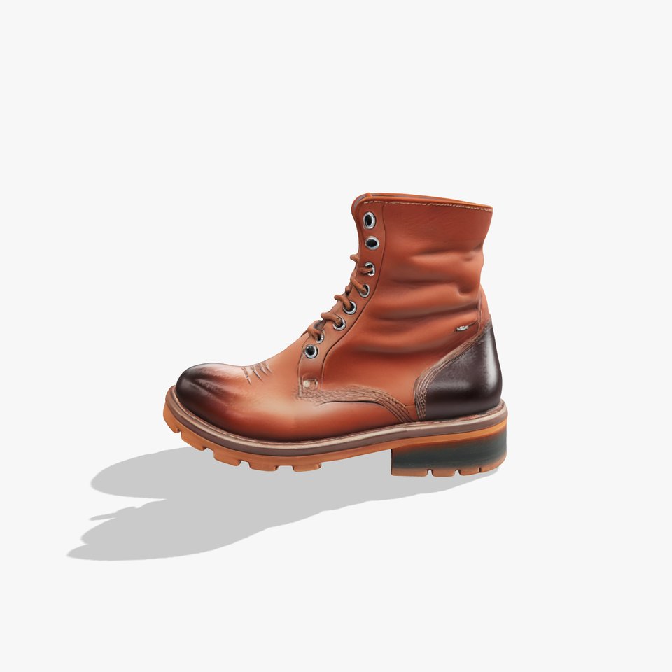 Leather Boot Model Pack for Realistic Rendering viewer poster