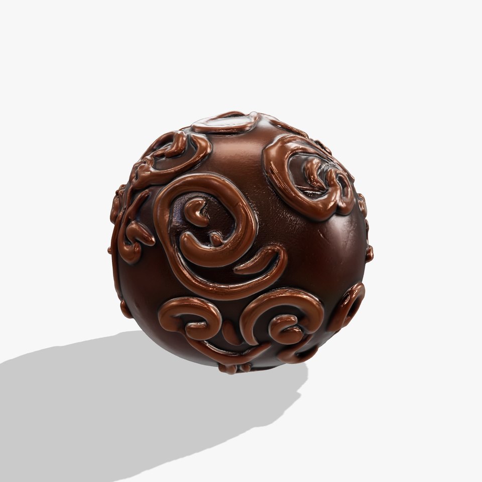 Ornate Sphere Model Pack with Decorative Swirls viewer poster