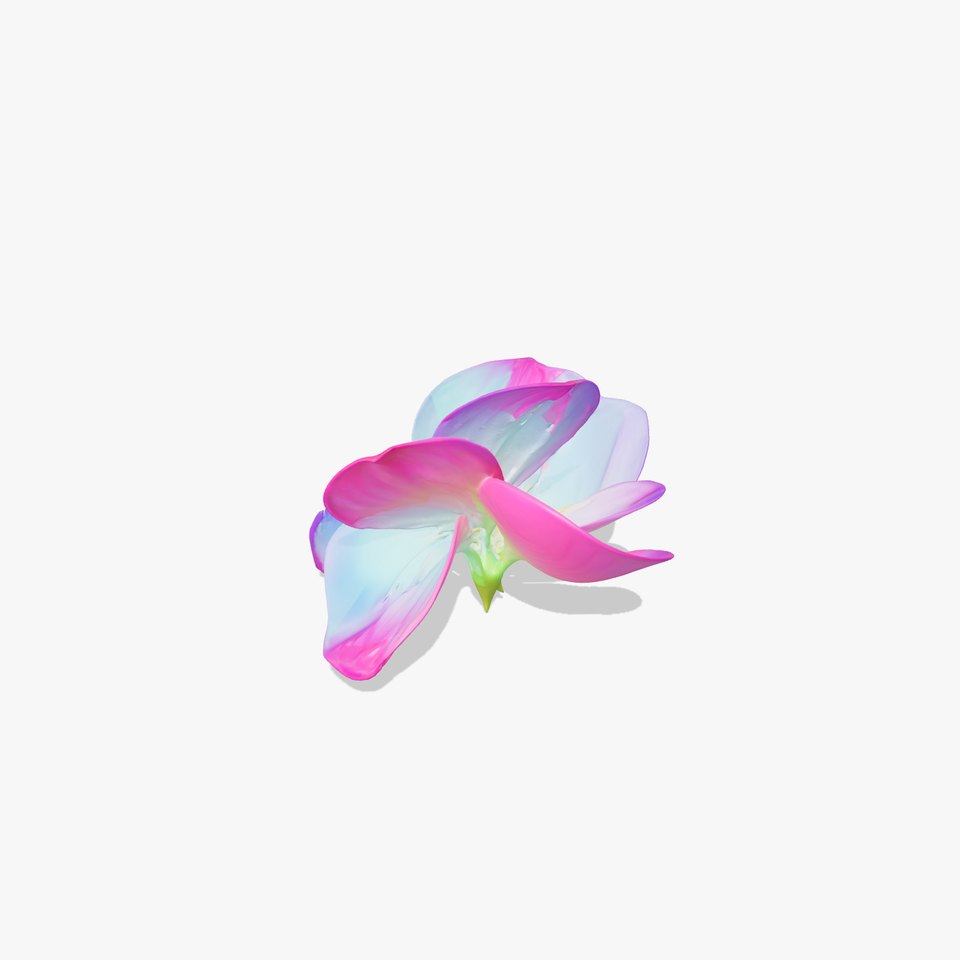 Vibrant Lotus Flower D Model Pack viewer poster