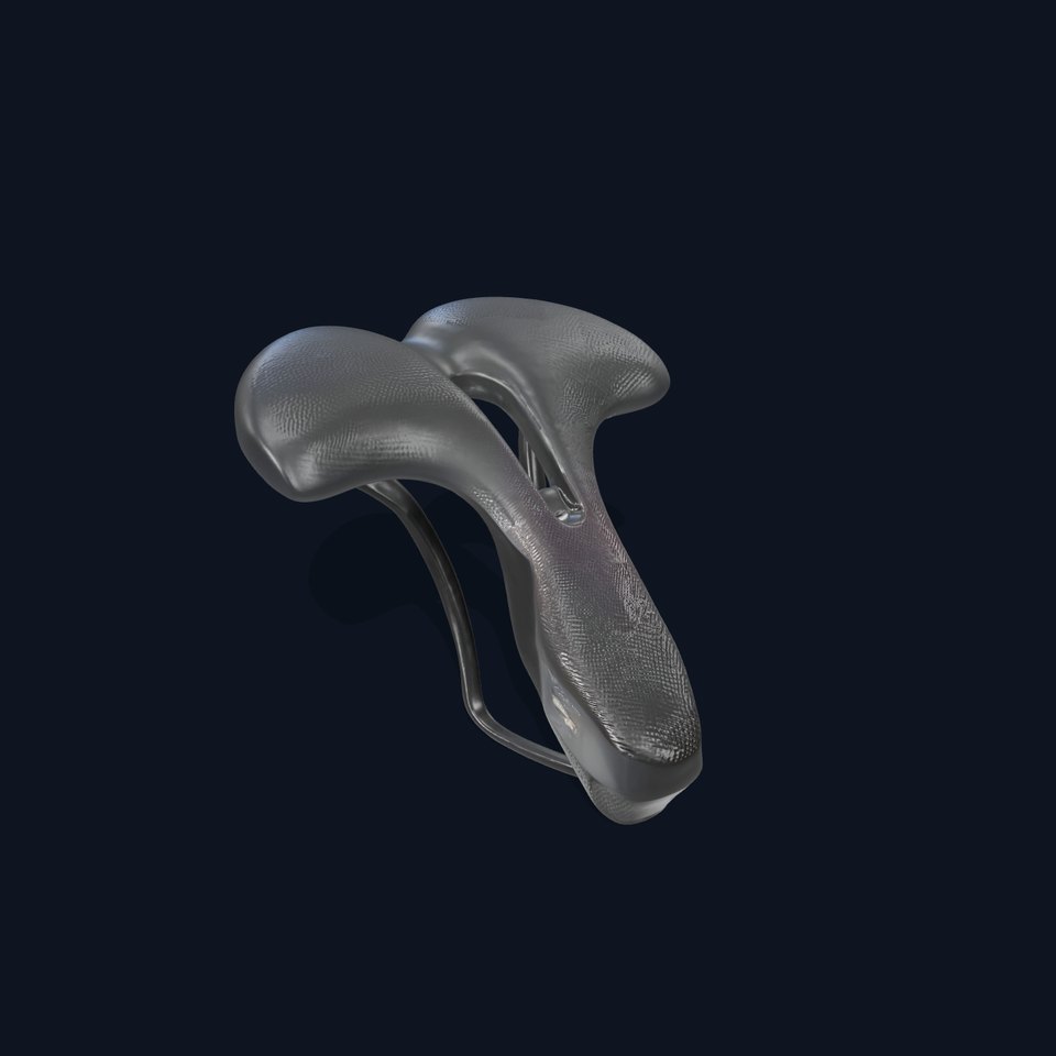 Ergonomic Bicycle Saddle Model Pack viewer poster