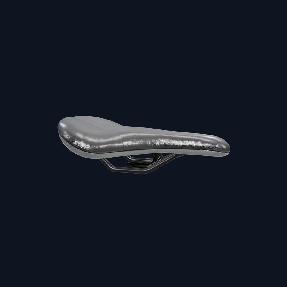 Ergonomic Bicycle Seat Model Pack with Detailed Textures viewer poster