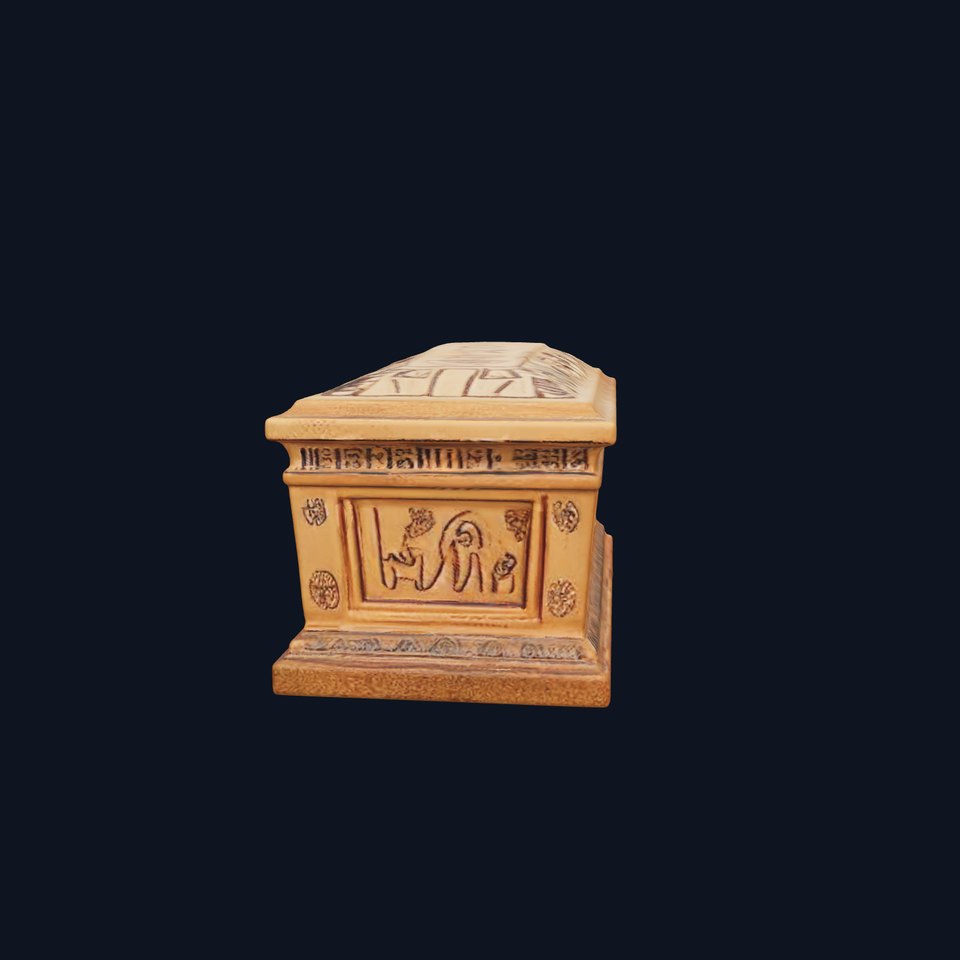 Ancient Egyptian Sarcophagus D Model Pack viewer poster