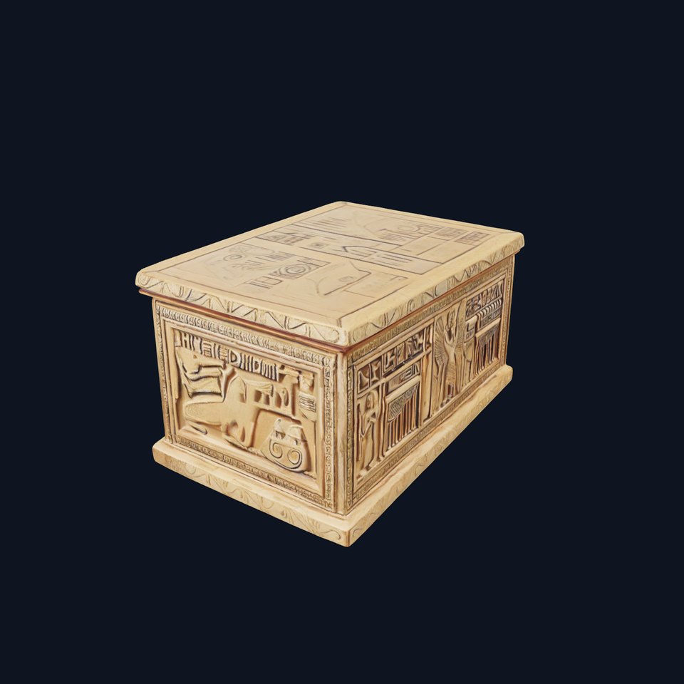 Ancient Egyptian Sarcophagus Model Pack viewer poster