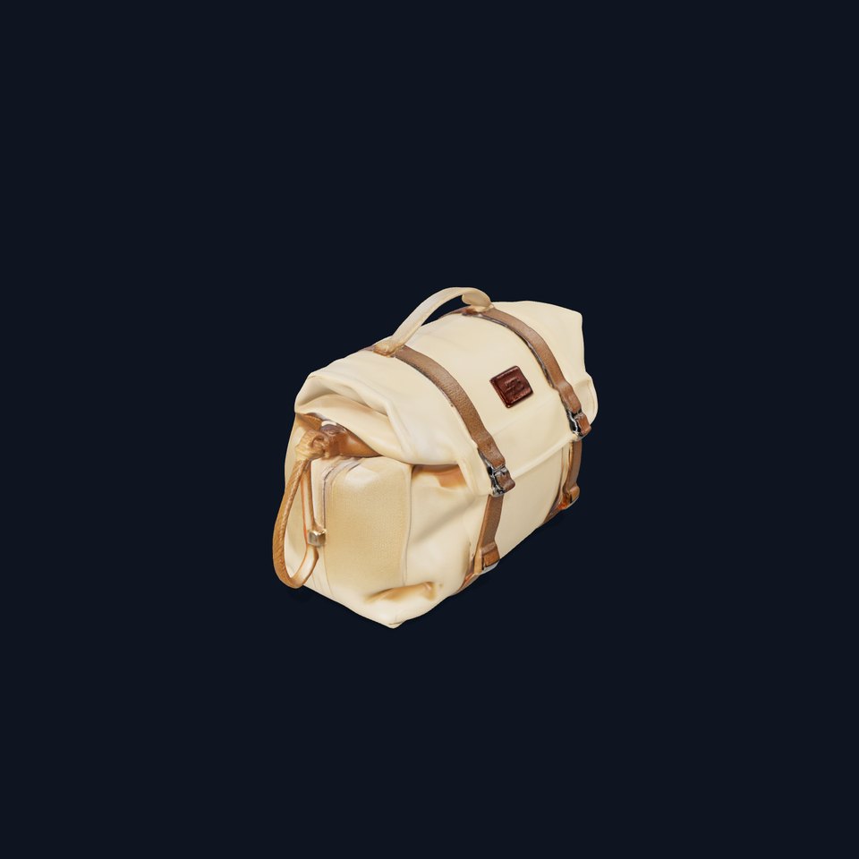 Canvas Backpack D Model Pack viewer poster