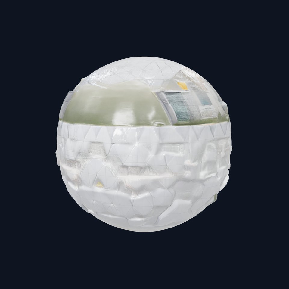 Futuristic City in Sphere Model Pack viewer poster