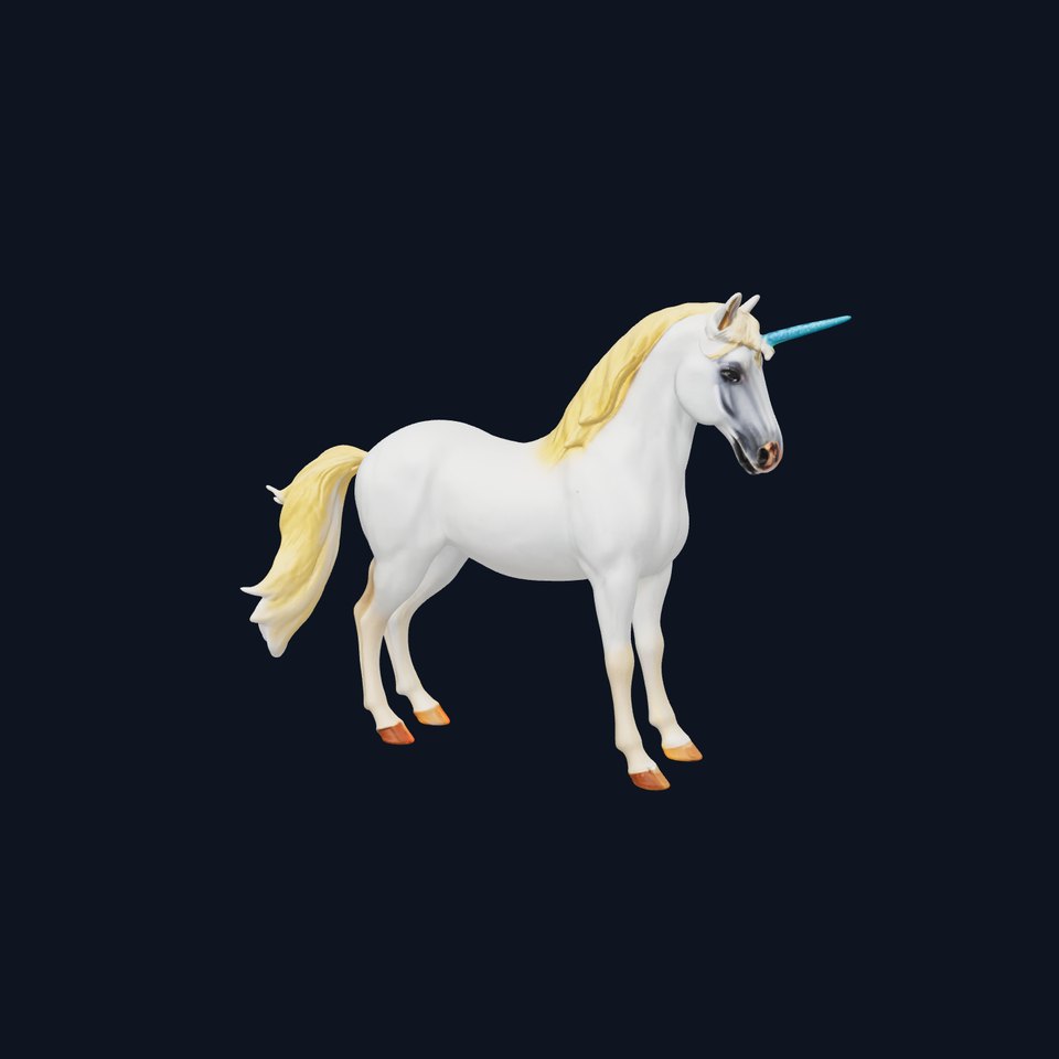 Majestic Unicorn D Model Pack viewer poster