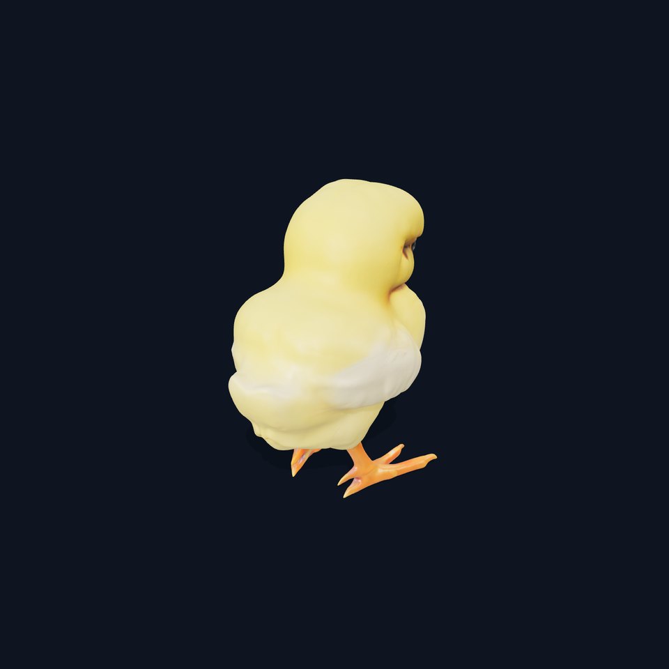 Realistic Chicken Chick Model Pack for Production and Gaming viewer poster