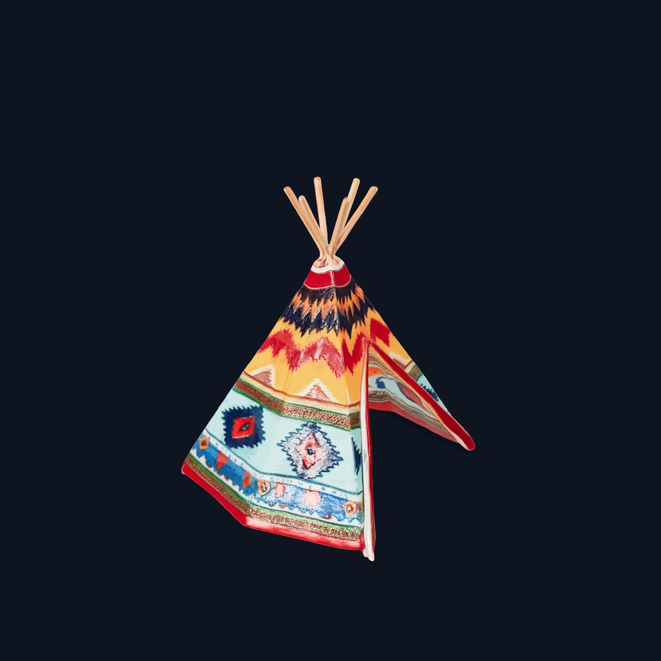 Colorful Teepee Tent D Model Pack viewer poster