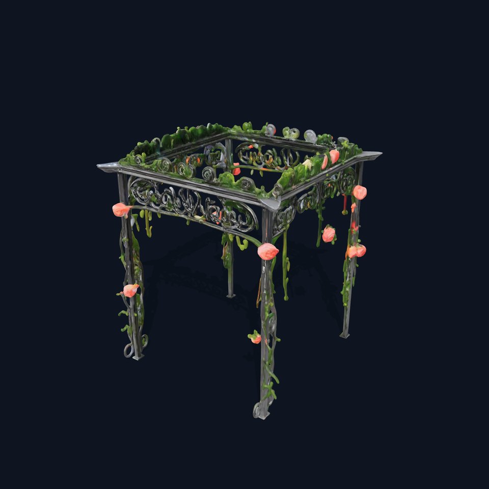 Romantic Floral Gazebo Model Pack viewer poster