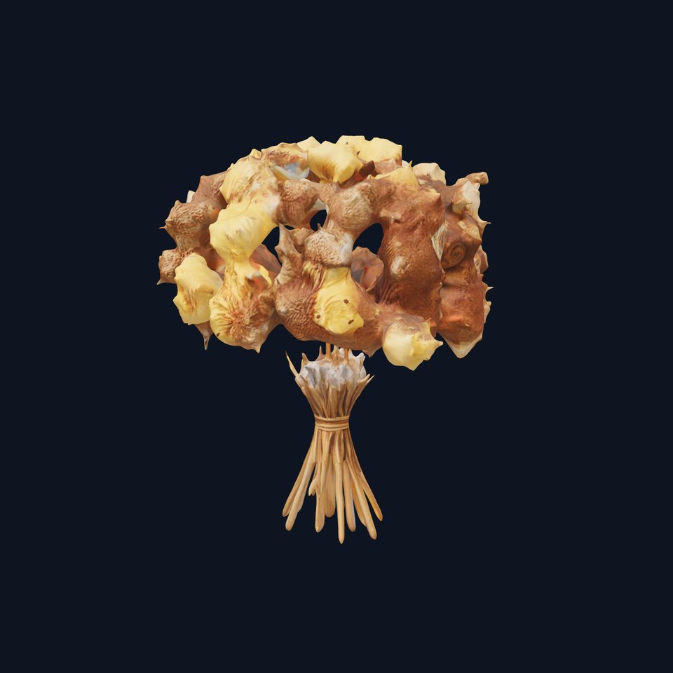 Elegant Dried Flower Bouquet Model Pack for Visualizations viewer poster
