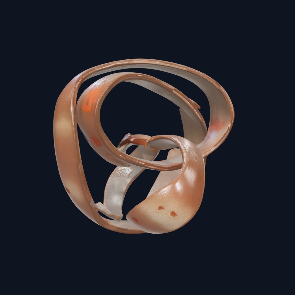 Modern Abstract Metal Sculpture Model Pack viewer poster