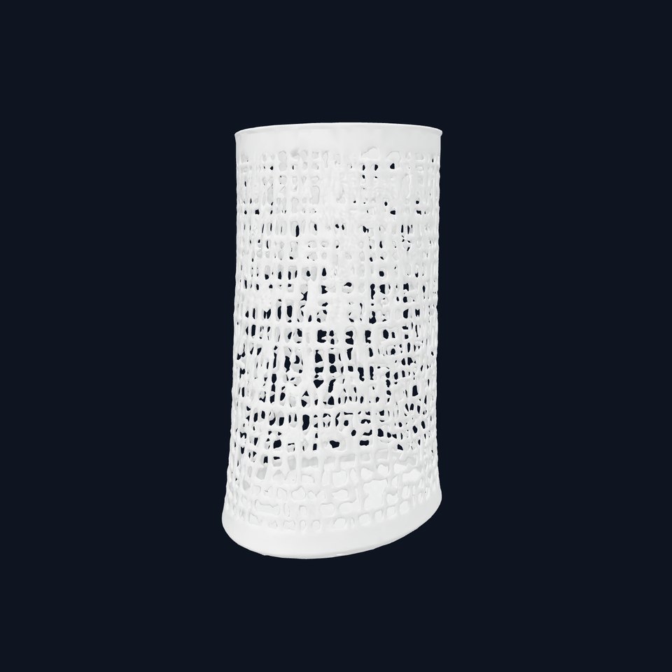 Metallic Hexagonal Mesh Lamp Model Pack viewer poster