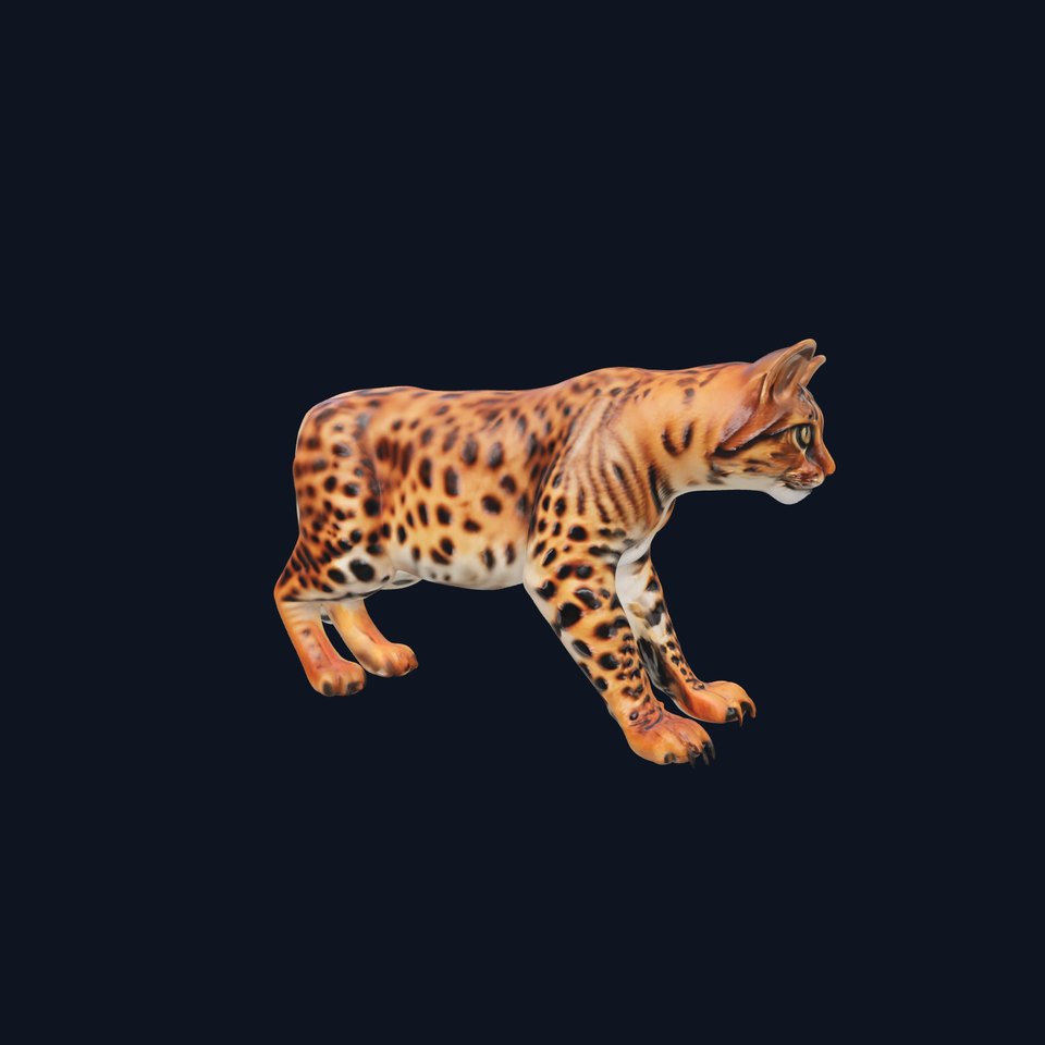 Bengal Cat Model Pack for Interactive Environments viewer poster