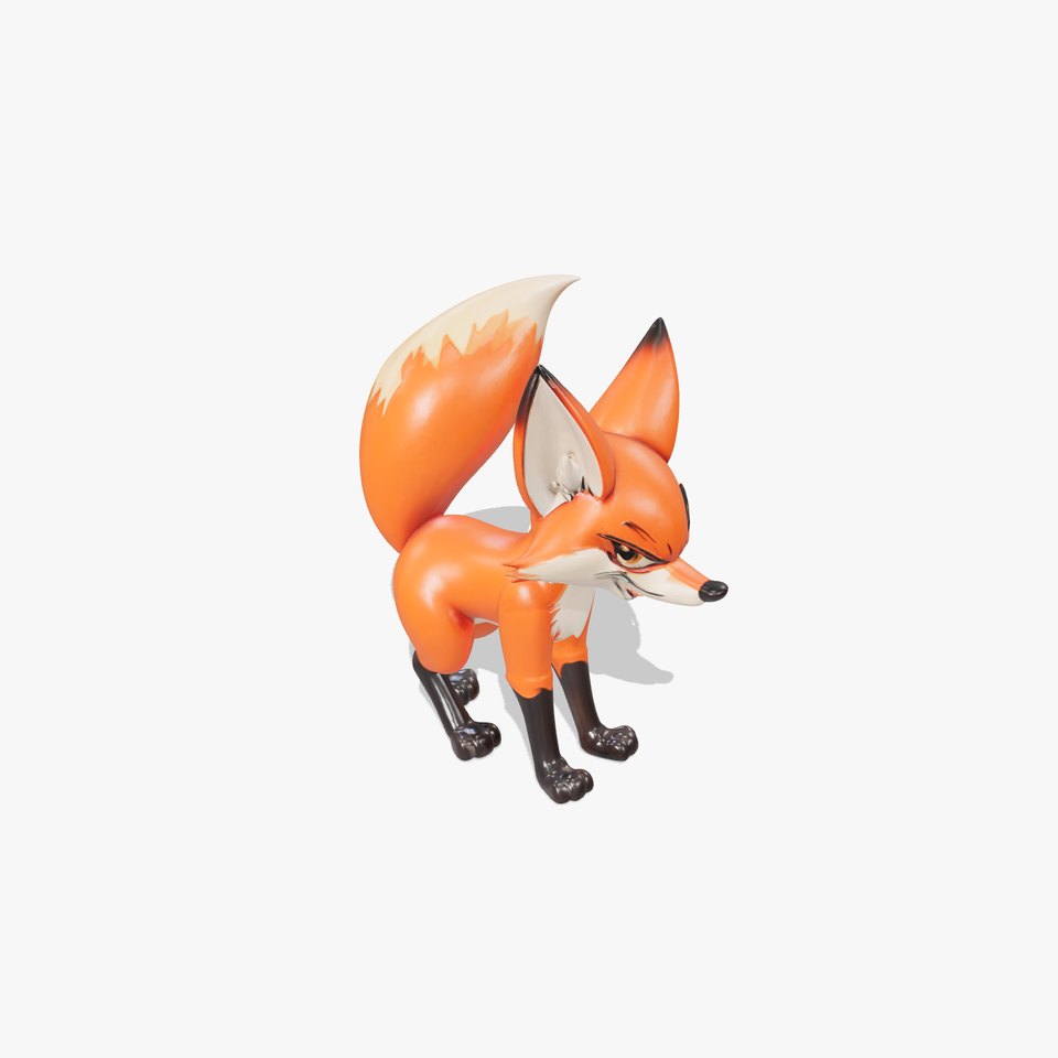 Cartoon Fox Character Model Pack viewer poster