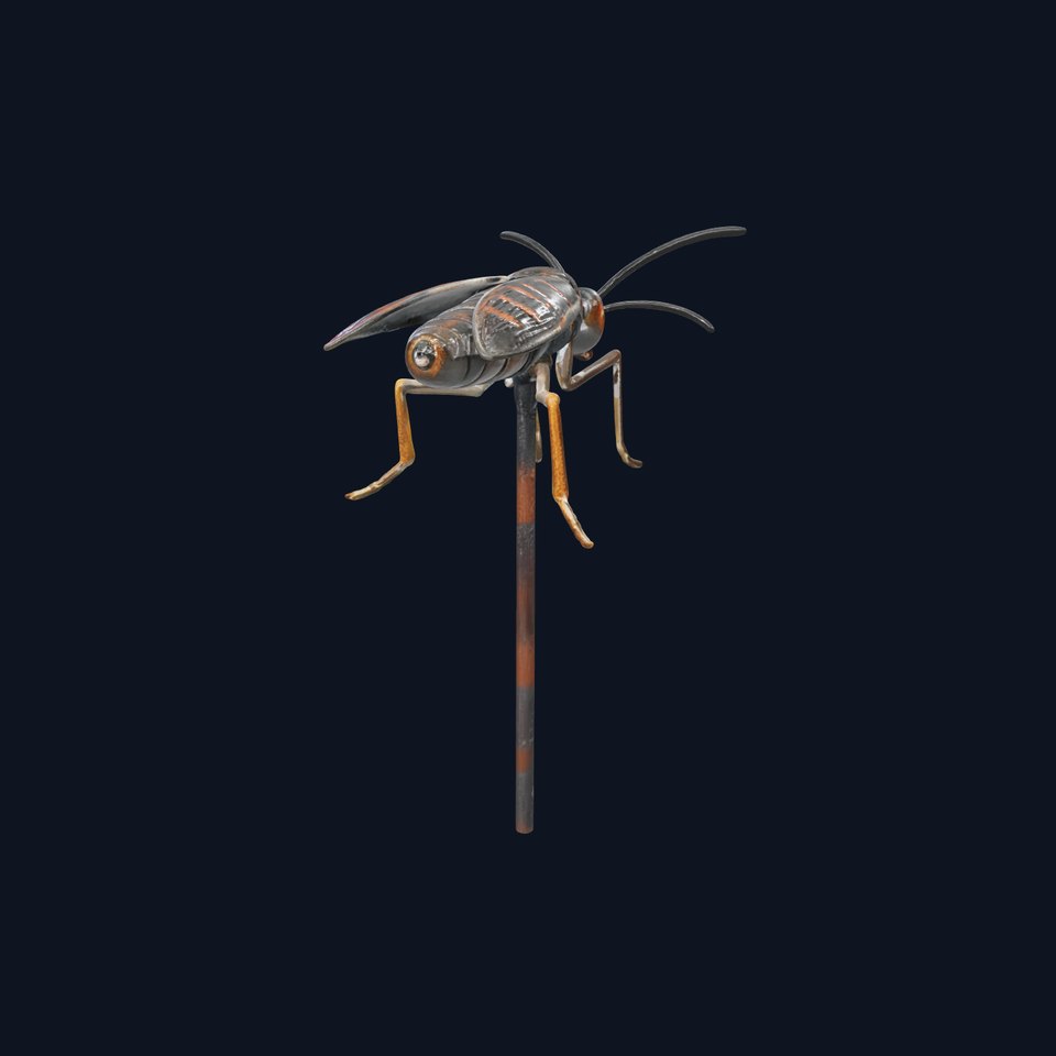 Realistic Insect Model Pack for Game and Film Production viewer poster