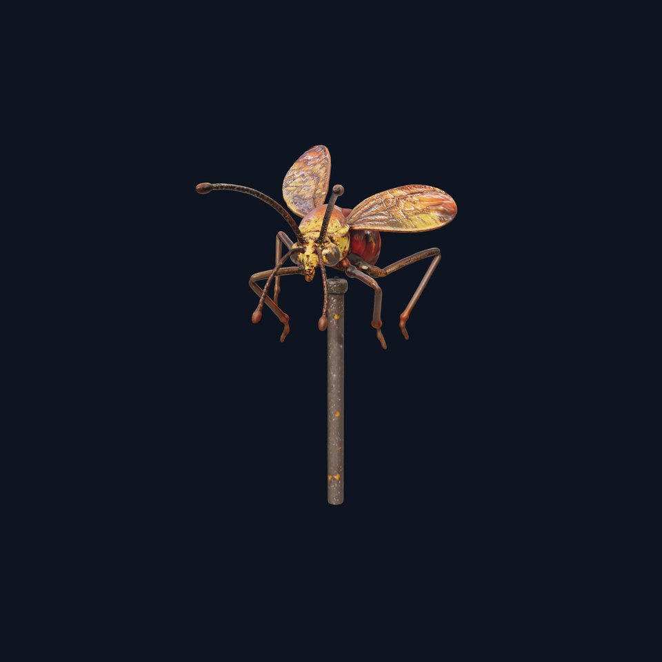 Detailed Insect Model Pack for Animation and Games viewer poster