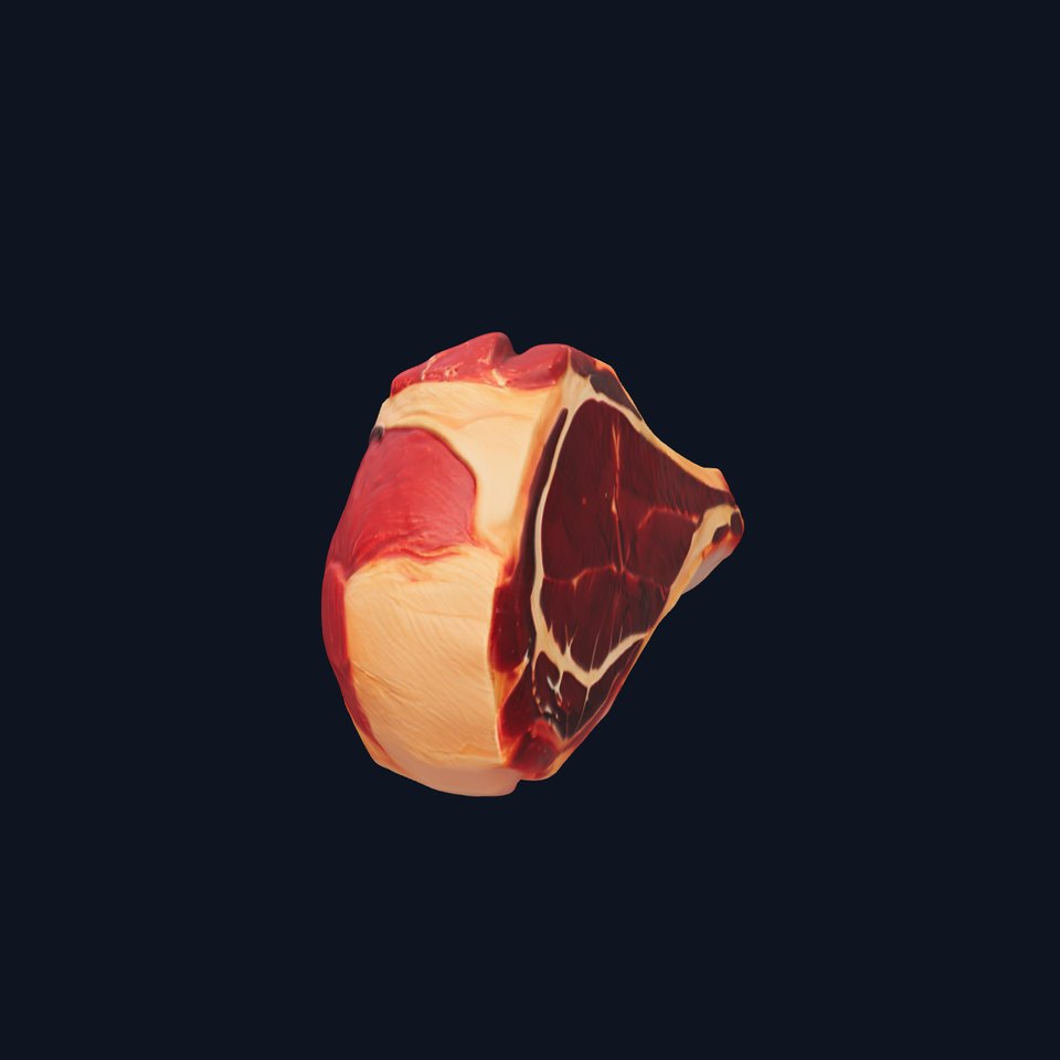 TBone Steak D Model Pack for Realistic Rendering viewer poster