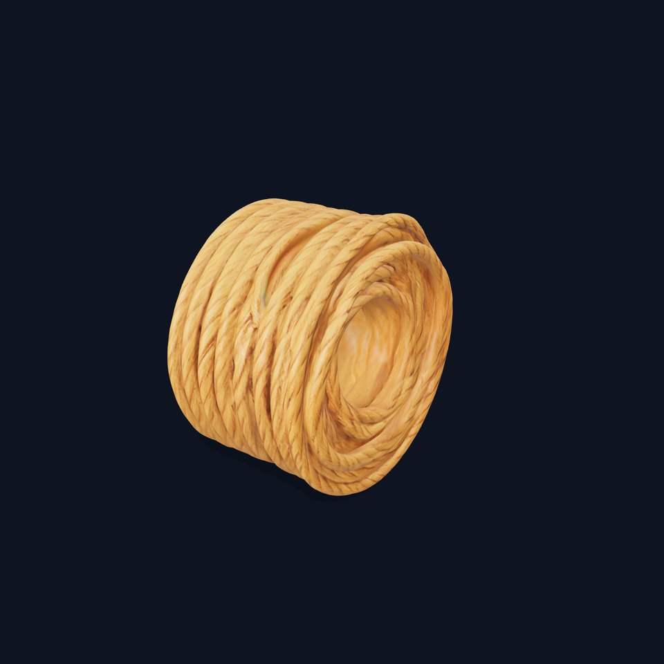 Realistic Rope D Model Pack for Diverse Applications