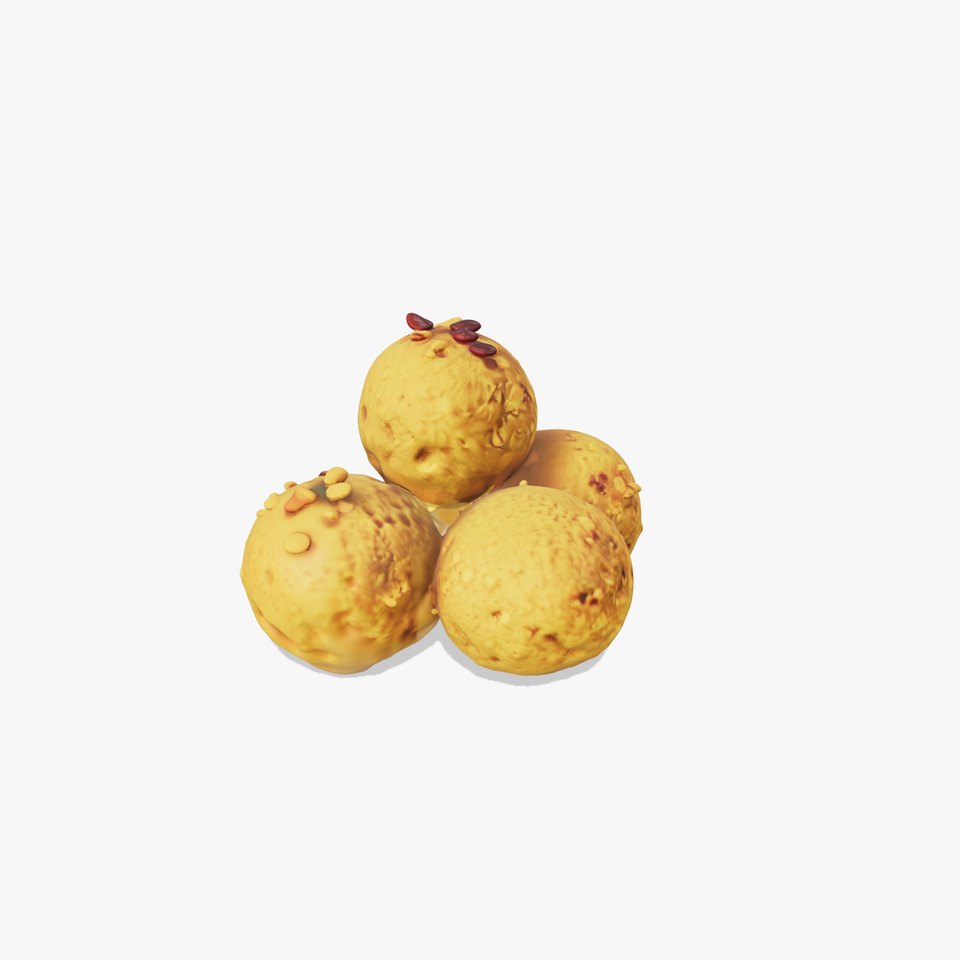 Almond Cookie Balls model pack viewer poster