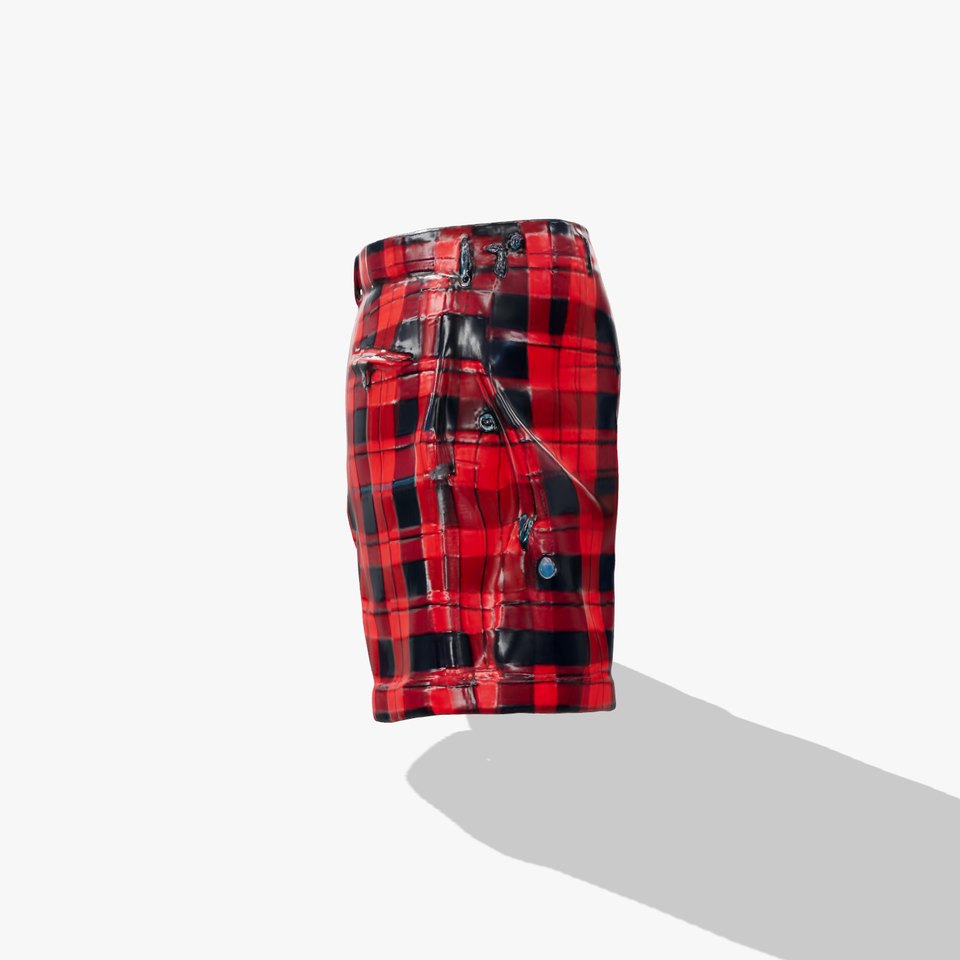 Plaid Shorts Model Pack with Detailed Textures viewer poster