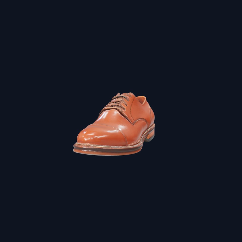 Leather Oxford Shoe D Model Pack viewer poster