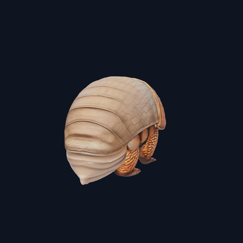 Armadillo Creature D Model Pack viewer poster