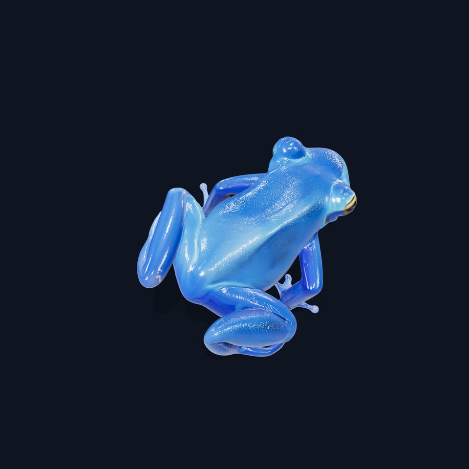 Frog Creature Realistic Model Pack viewer poster