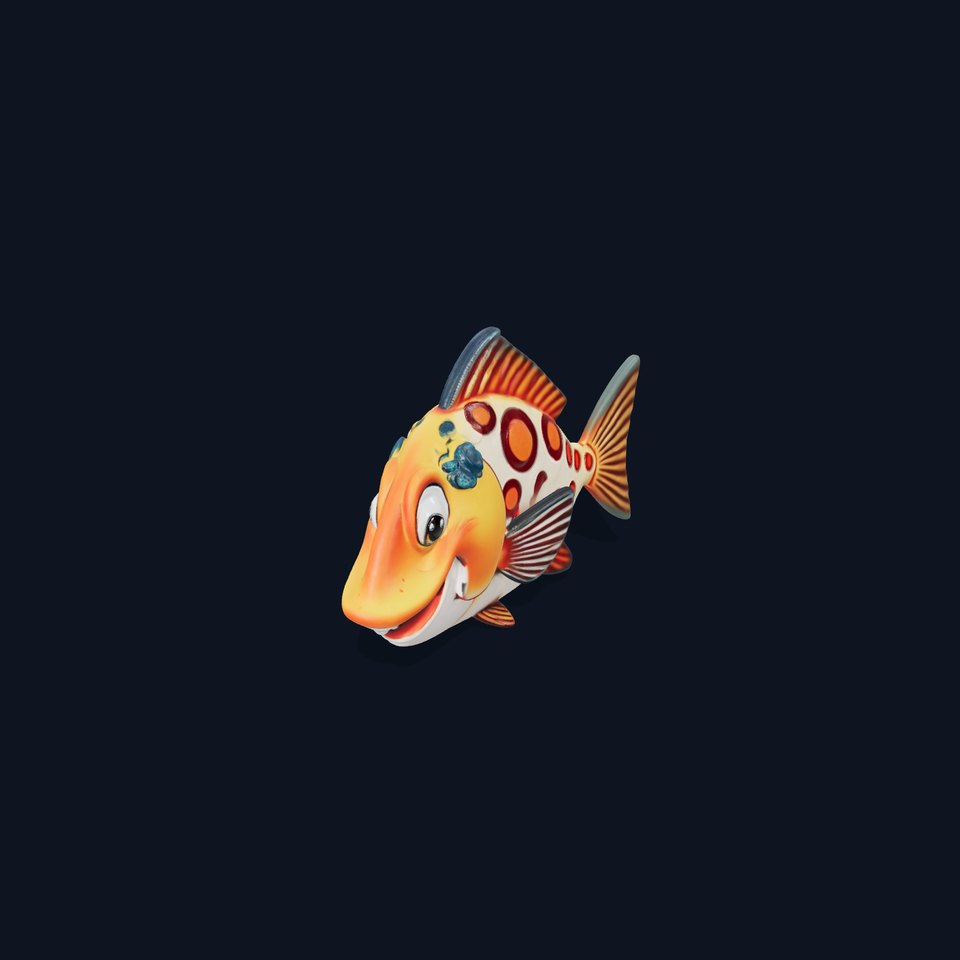 Cartoon Fish D Model Pack viewer poster