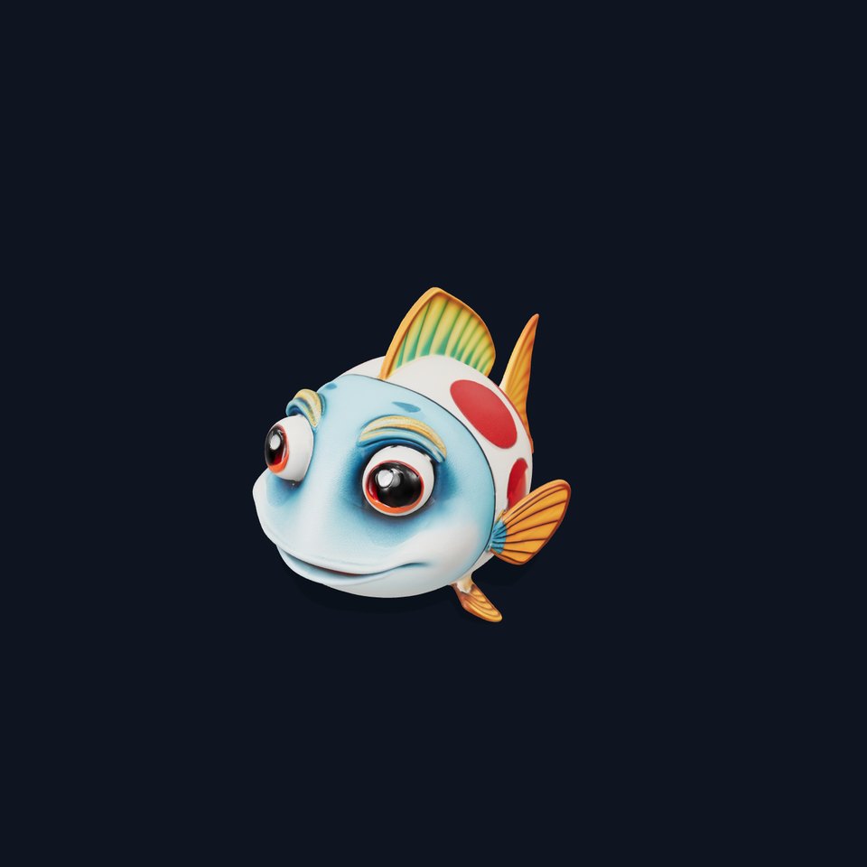 Cartoon Fish Model Pack for Animation and Games viewer poster