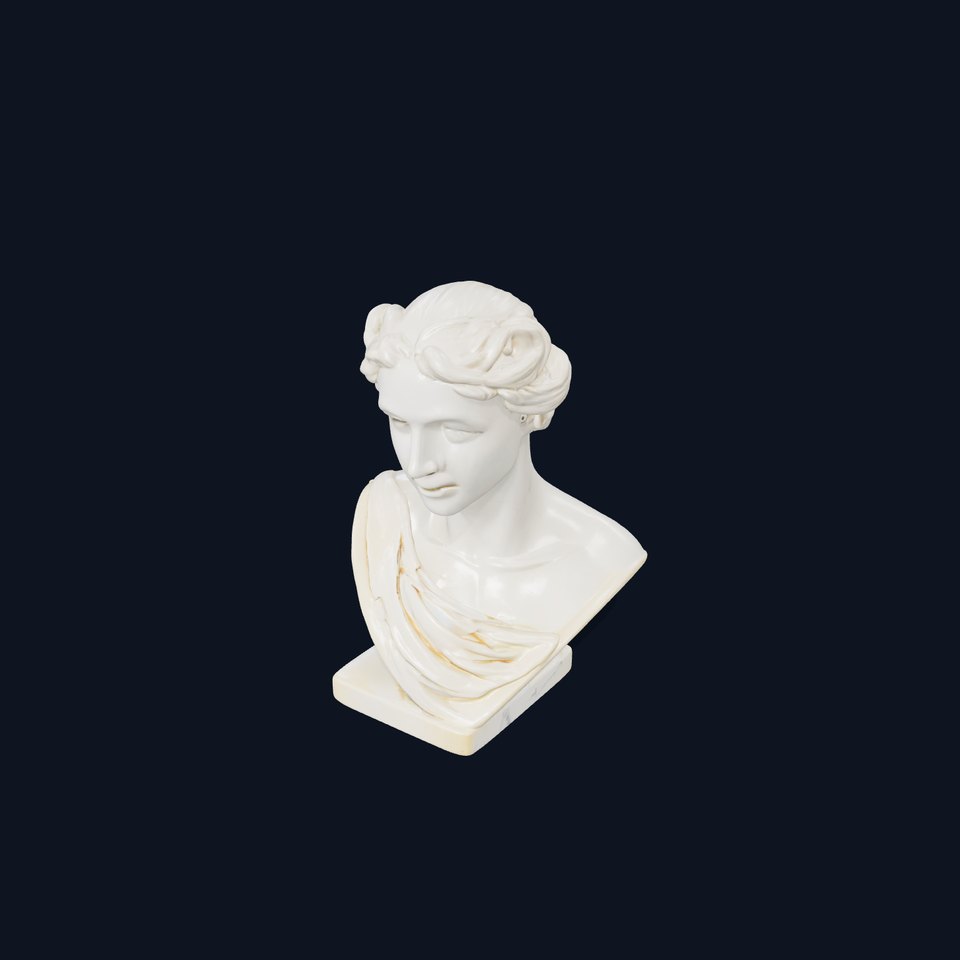 Classical Marble Bust Model Pack for Rendering and Games viewer poster